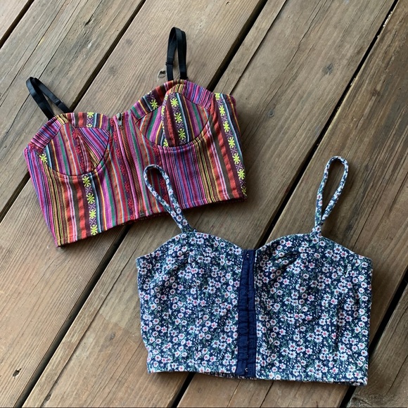 Forever 21 Tops - 5/$20 Two corset crop tops